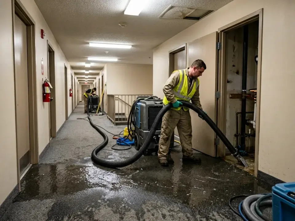 multi-unit-apartment-hallway-f-005 — frequently asked questions, Emergency Burst Pipe Water Extraction & Removal in Ballwin,…